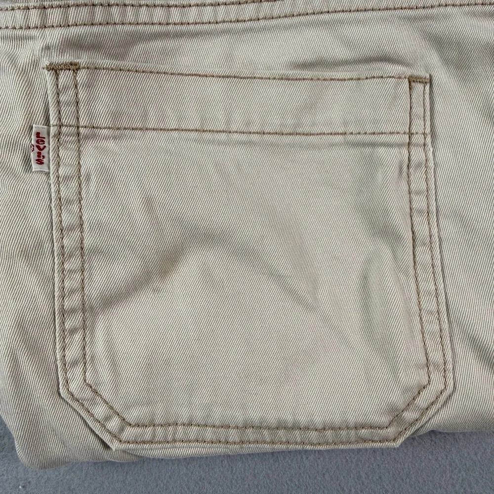 Levi's 550 Chino Shorts Mens 18 Khaki Beige‎ Relaxed Fit Twill Cotton Stretch
